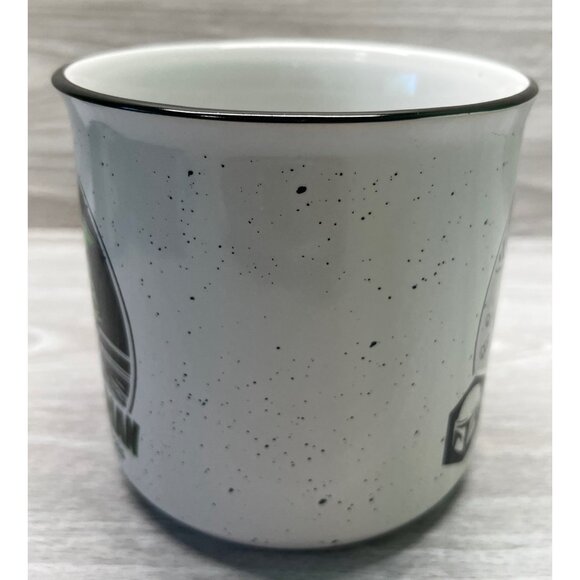 Star Wars The Mandalorian Baby Yoda Grogu Camper Mug 20 oz Wherever I Go He Goes - Picture 7 of 8